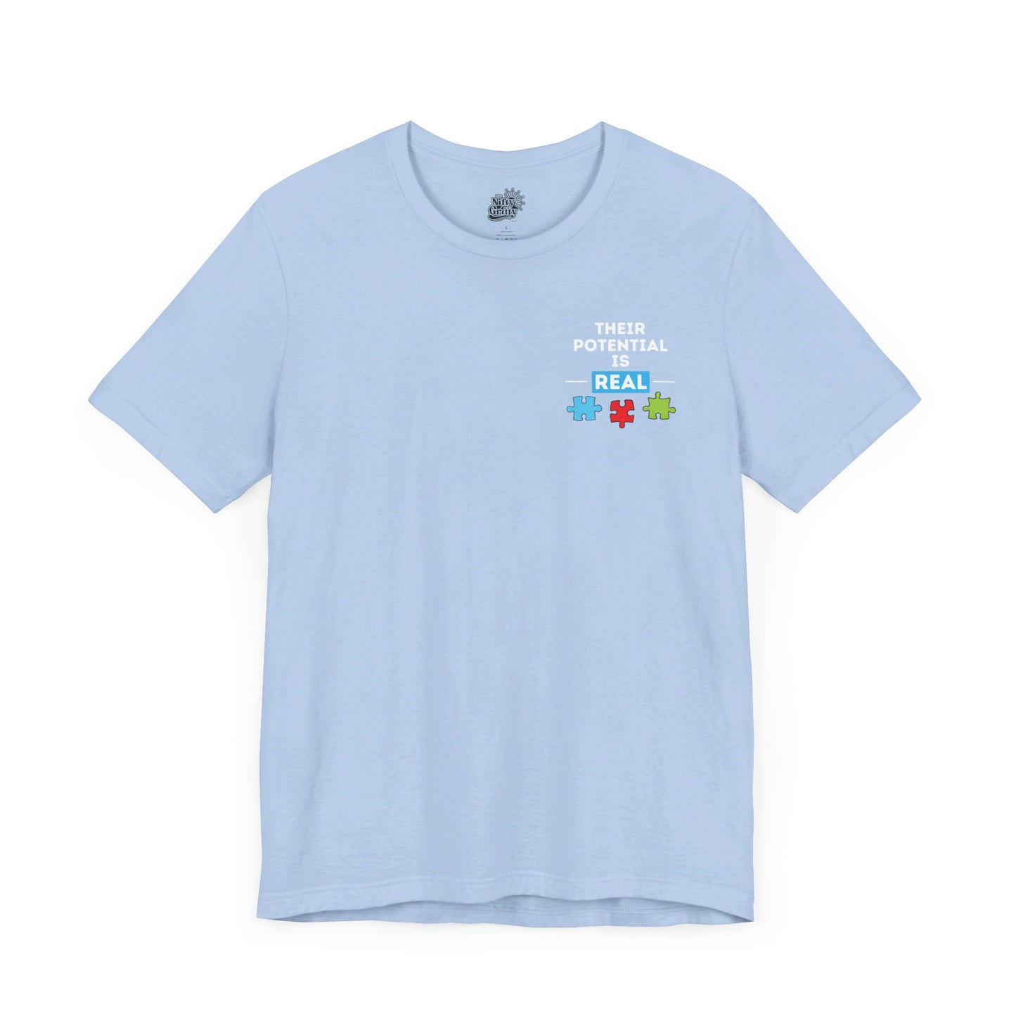 Autism Awareness Historical Figures Tee - White Lettering