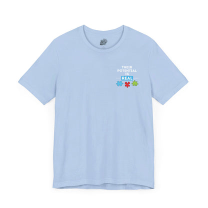 Autism Awareness Historical Figures Tee - White Lettering