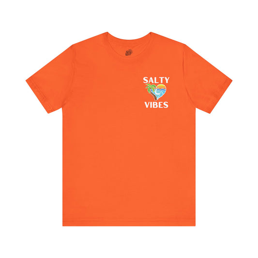 Salty Vibes Beach T-Shirt - Unisex Jersey Tee