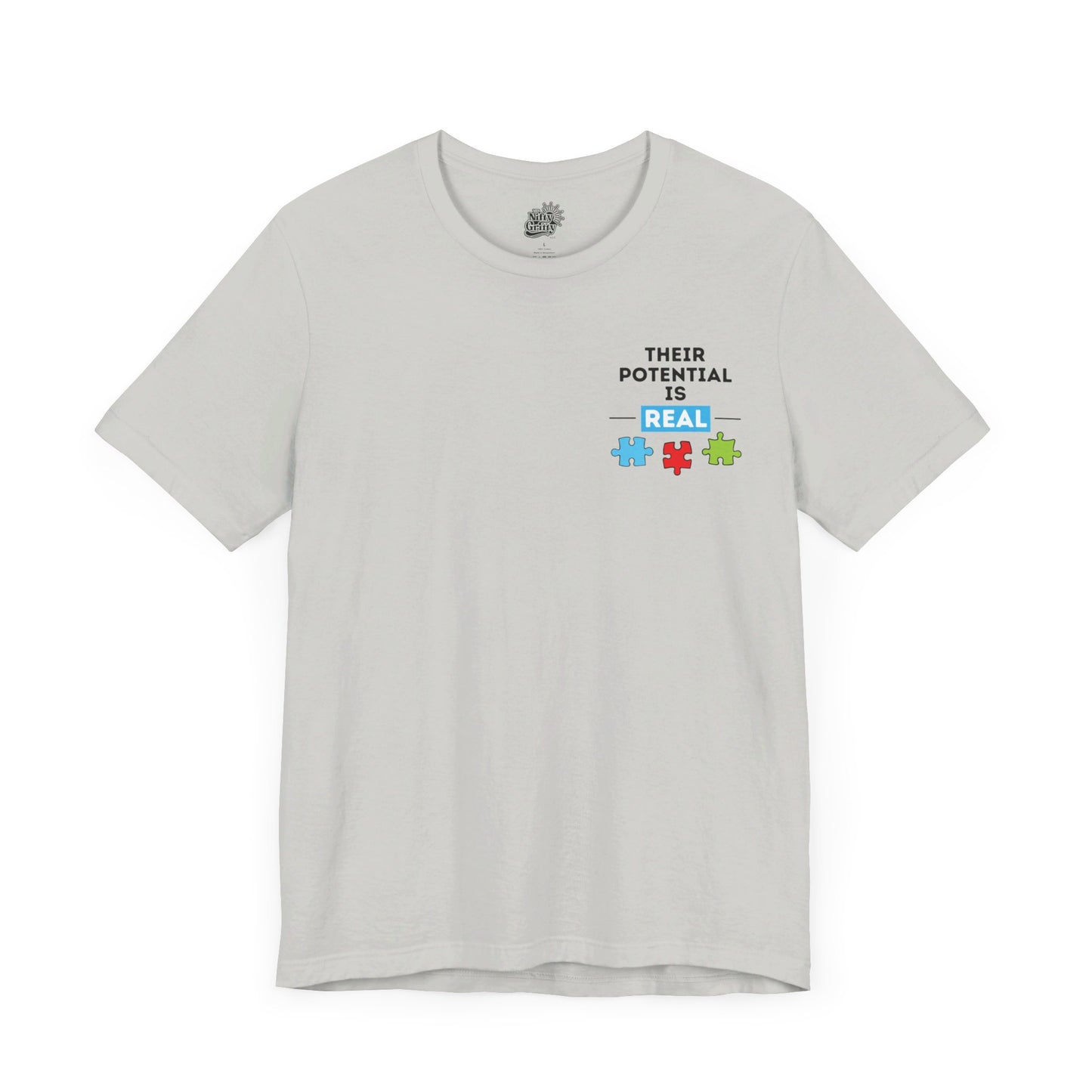 Copy of Autism Awareness - Historical Figures- Black Lettering - Unisex Jersey Short Sleeve Tee