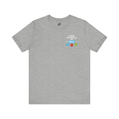 Autism Awareness Historical Figures Tee - White Lettering