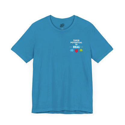 Autism Awareness Historical Figures Tee - White Lettering