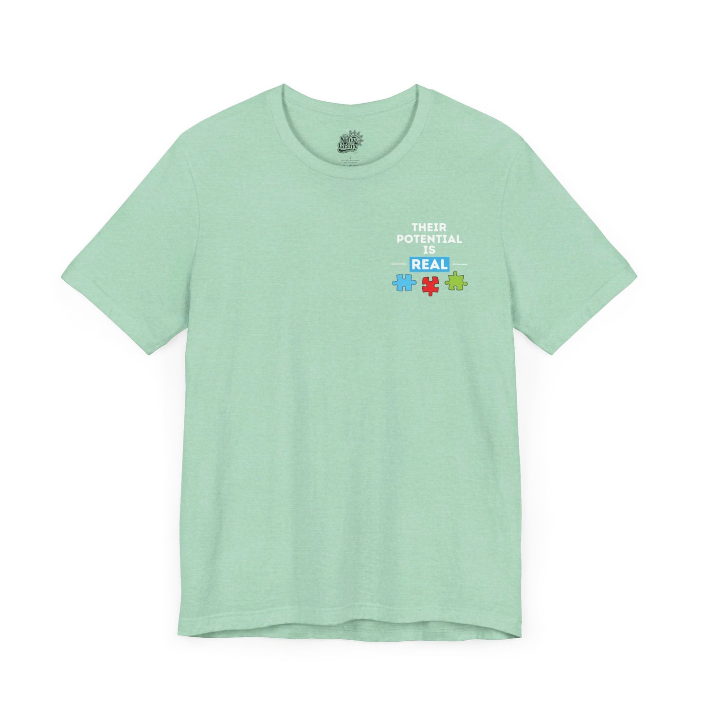 Autism Awareness Historical Figures Tee - White Lettering