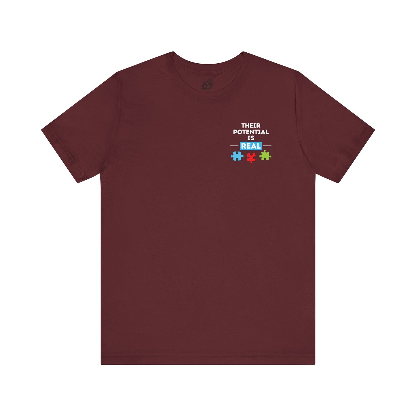 Autism Awareness Historical Figures Tee - White Lettering